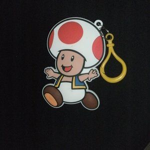Collectible 2017 Nintendo Super Mario Brothers Toad Enterplay Keychain 3.5"